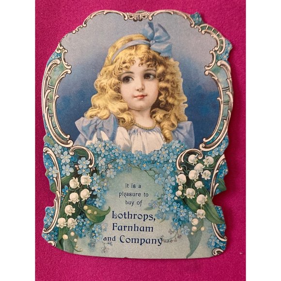 Victorian Die-Cut Ephemera Magnet Calling Card Gallery Graphics LOT of 7 - Picture 4 of 11